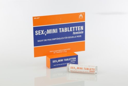 Таблетки для повышения возбудимости у женщин SEX MINI (30шт.) фото 1