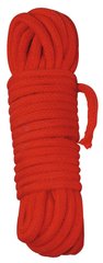 Красная веревка для БДСМ (10 м) фото 1