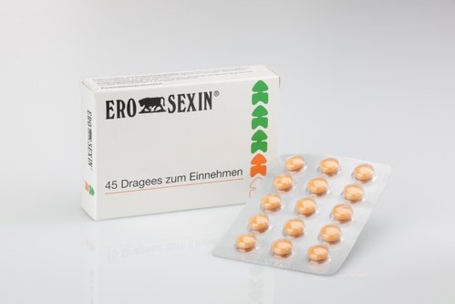 Возбуждающие таблетки для двоих ERO SEXIN (45шт.) фото 1